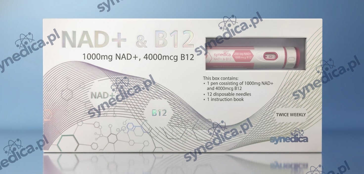 Synedica NAD plus and B12 1008mg pen kit