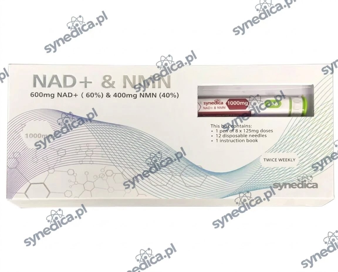 Synedica NAD plus and NMN 1000mg injection pen kit